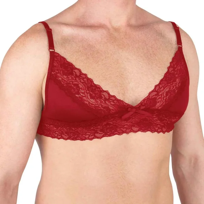 Prowler Red Lace Bra Small – Red