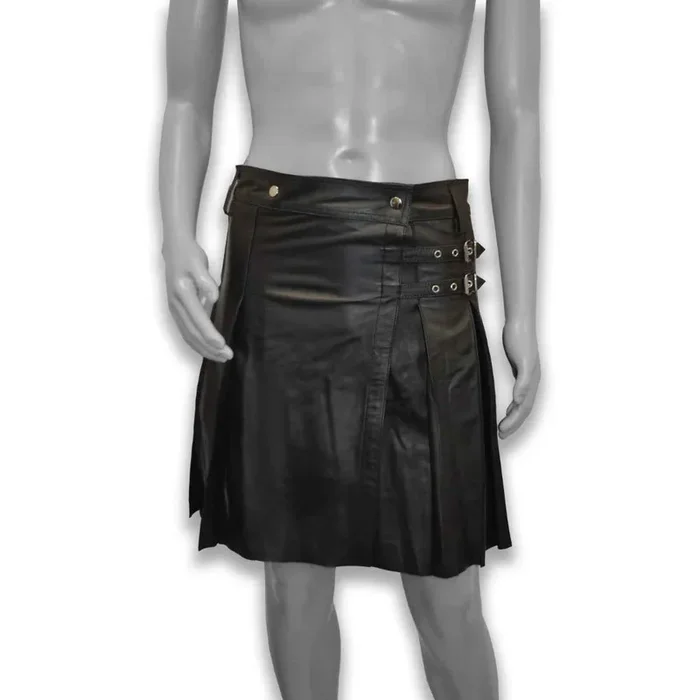 Prowler RED Leather Kilt 38 to 40inch Waist