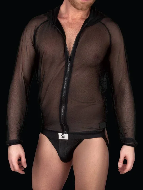 Prowler Red Mesh Hoodie In XLarge