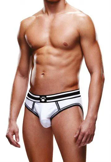 Prowler White/Black Open Brief Small