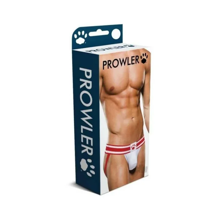 Prowler White/red Jock Xl
