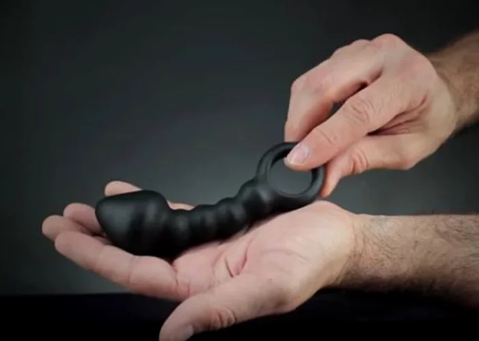 Ram Anal Trainer #3 Silicone Prostate Massager Waterproof Black 5.5 Inch