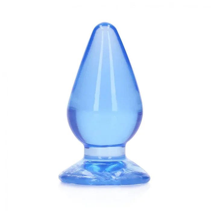 REALROCK 11.5 cm Anal Plug – Blue – Blue 11.5 cm (4.5”) Butt Plug