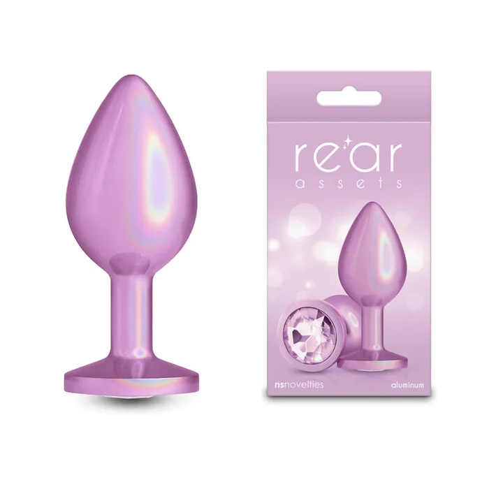 Rear Assets Iridescent – Medium – – Iridescent 8.2 cm Medium Butt Plug