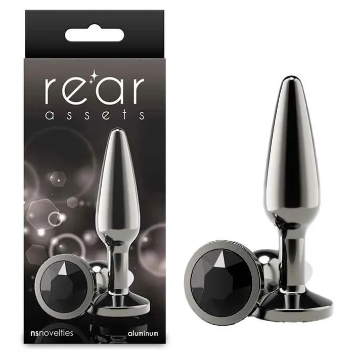 Rear Assets Tapered Butt Plug – Medium – Gunmetal