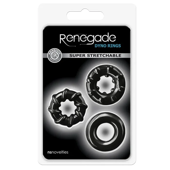 Renegade Dyno Rings – Black (3 Pack)