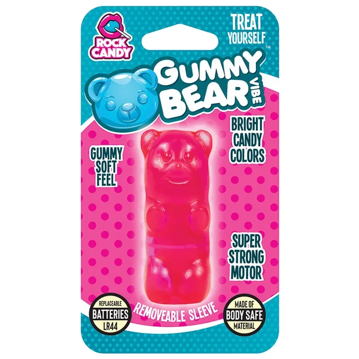 Rock Candy Gummy Bear Vibe Bullet – Pink