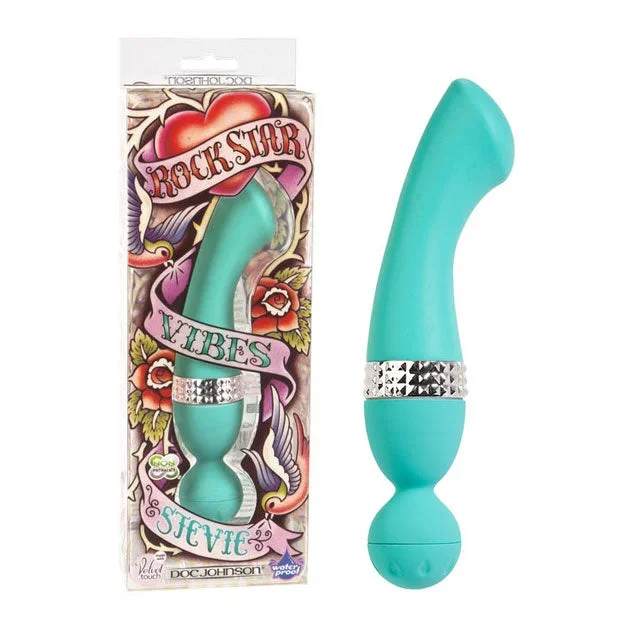 Rock Star Sili G Spot Stevie Vibe (Teal)