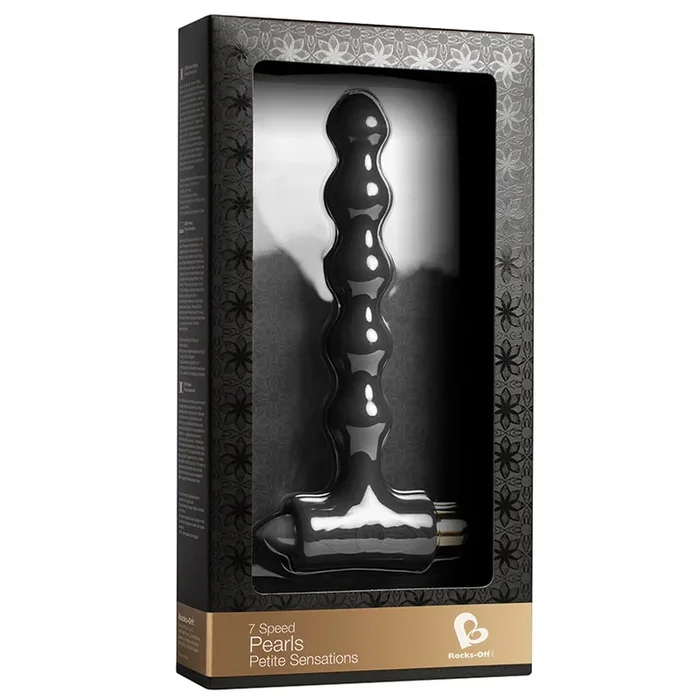 Rocks Off Petite Sensations Pearls – Black