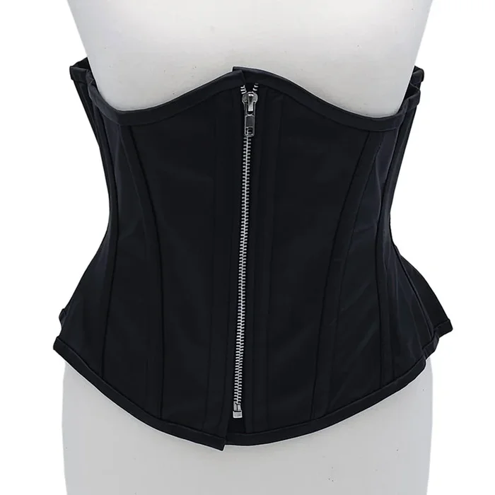 Rouge Leather Corset Black 3XL/4XL