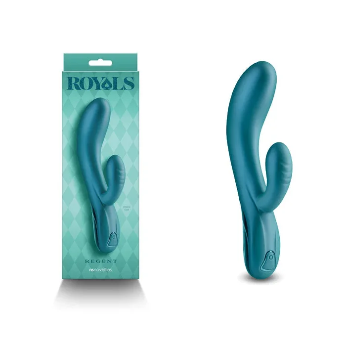 Royals – Regent – Metallic – Metallic 19.3 cm USB Rechargeable Rabbit Vibrator