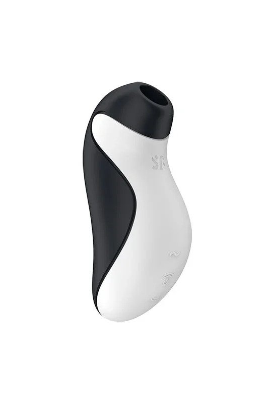 Satisfyer – Orca Air Pulse Clitoral Stimulator with Vibration – Black/White