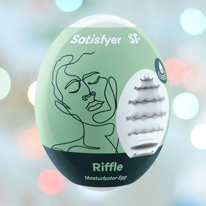 Satisfyer ‘Riffle’ Penis Stroker Egg