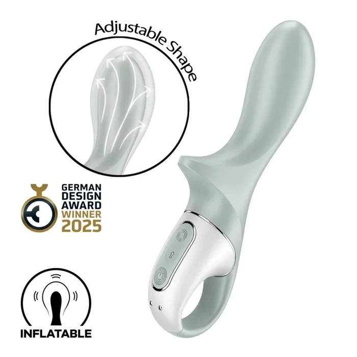 Satisfyer Air Pump Booty 3 Grey Green