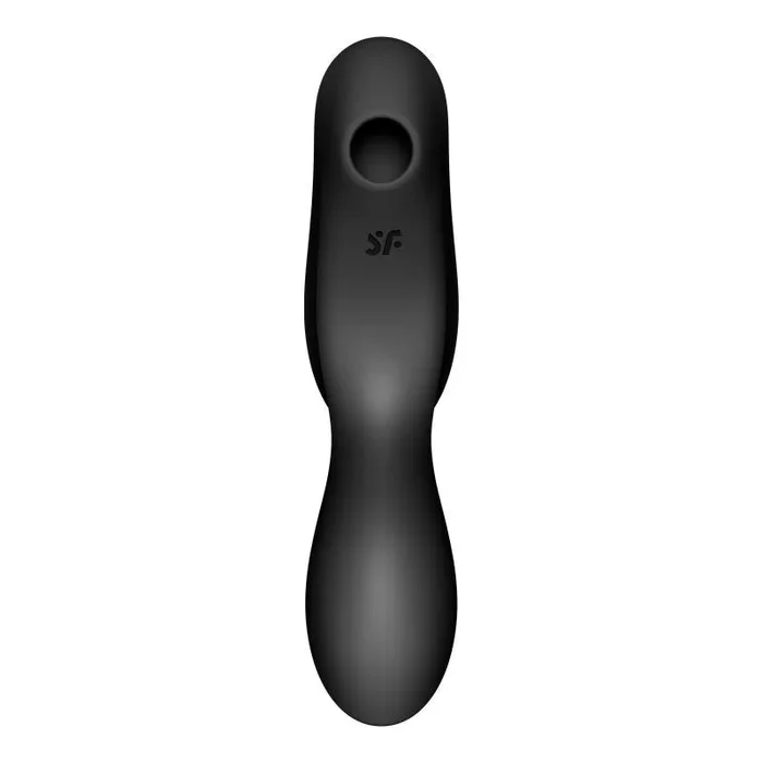 Satisfyer Curvy Trinity 2 Insertable Air Pulse Vibrator Black