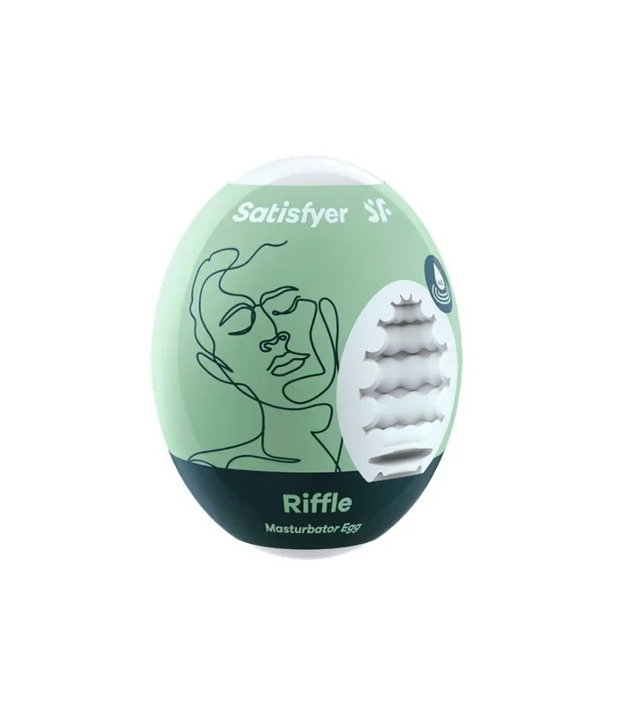SATISFYER EGG MEN’S MASTURBATOR RIFFLE