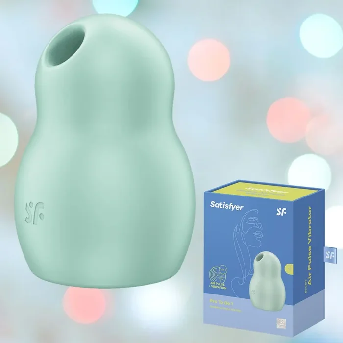 Satisfyer Pro To Go 1 Air Pulse Clitoral Stimulator – Mint
