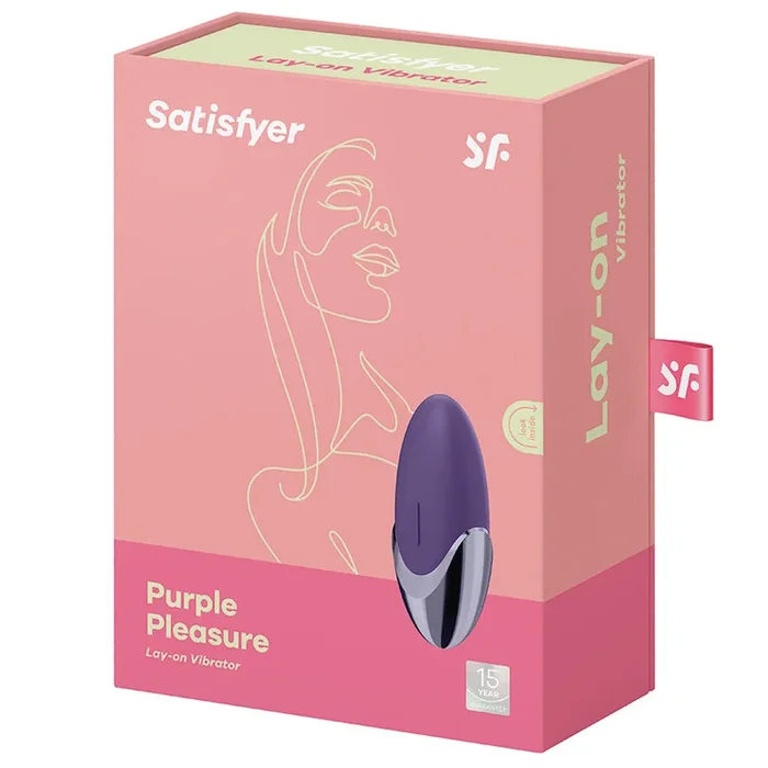 Satisfyer Purple Pleasure Lay-On Vibrator
