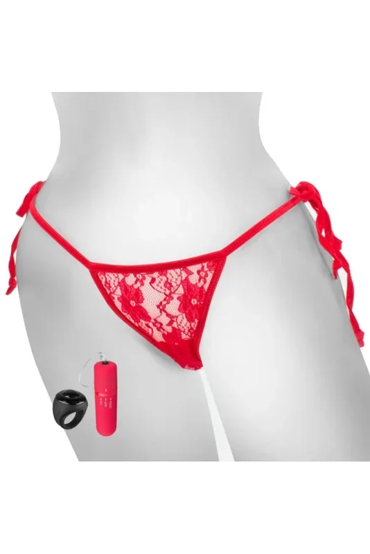 Screaming O – My Secret – Vibrating Panty Set with Remote Control Ring – Red