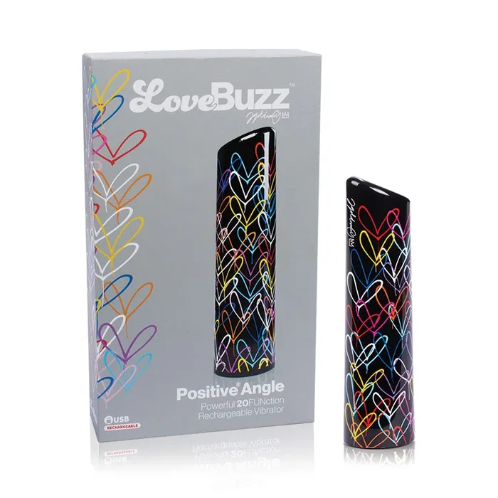 Screaming O LoveBuzz Positive Angle Black
