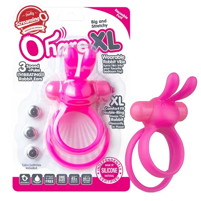 Screaming O Ohare XL Vibrating Ring – Pink