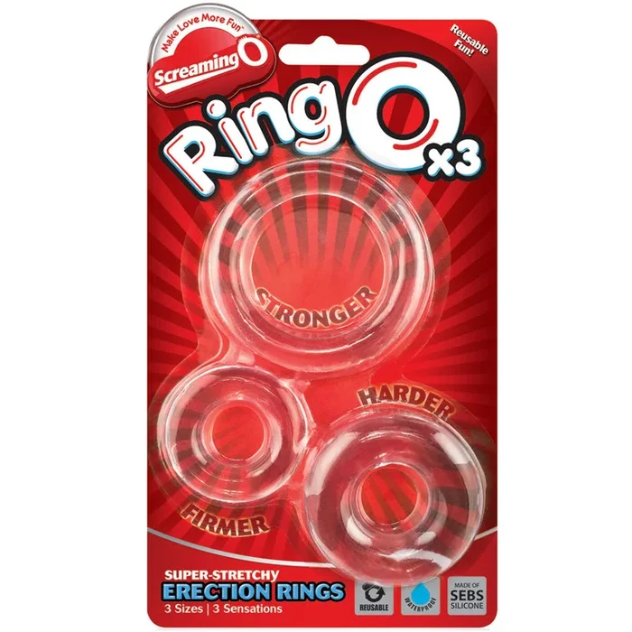 Screaming O Ring O x3 – Clear