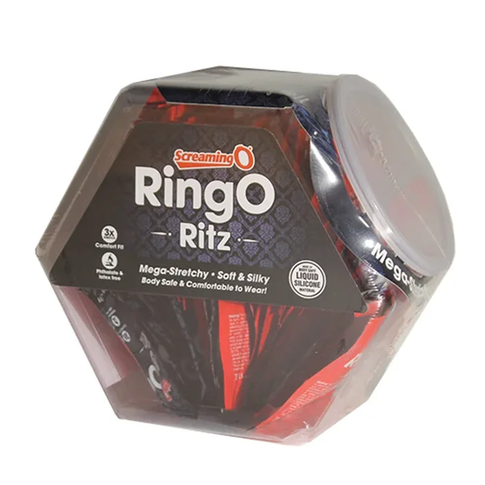 Screaming O RingO Ritz in Candy Bowl – Assorted (36pc)