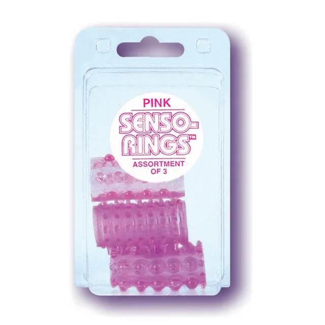 Senso Rings – 3 Pack Pink