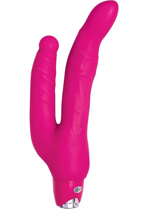 Sex Double Penetrator G Spot Vibrator Pink