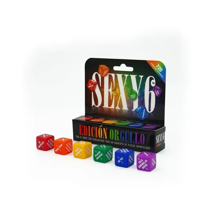 Sexy 6 Dice Game Pride Edition Spanish