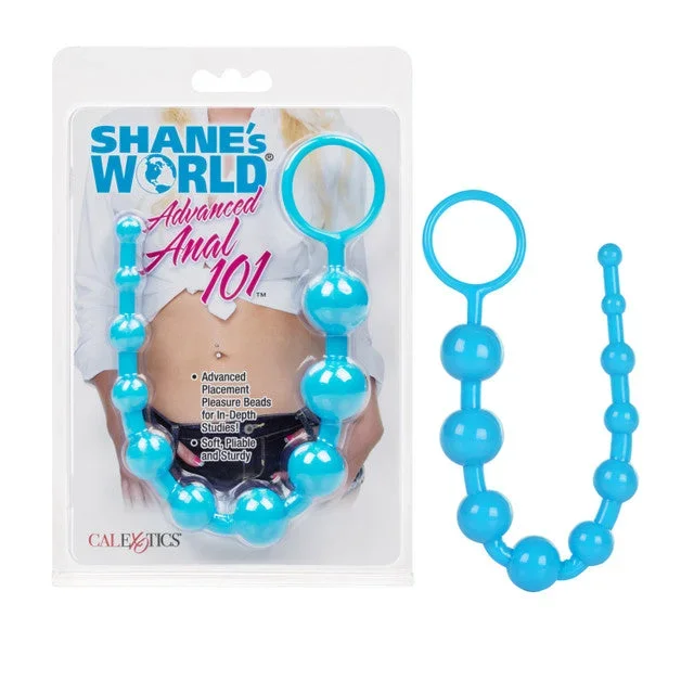 Shane’s World Advanced Anal 101 Beads – Blue