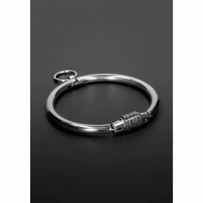 Shots – Steel Collar with Combination Lock – Large