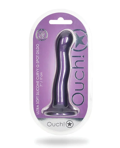Shots Ouch 7″ Curvy G-spot Dildo