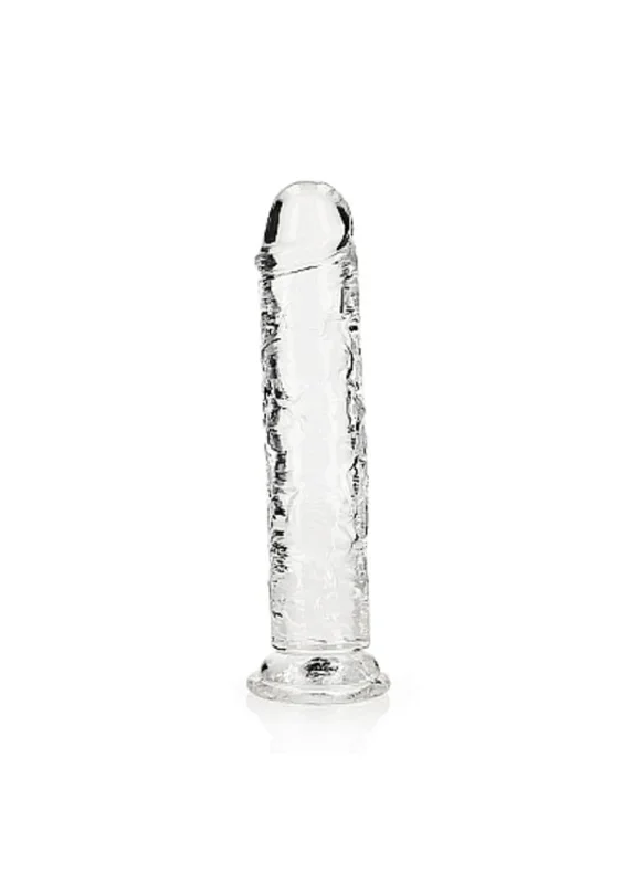 Shots Toys – RealRock – 9″ Realistic Dildo with Suction Cup – Clear