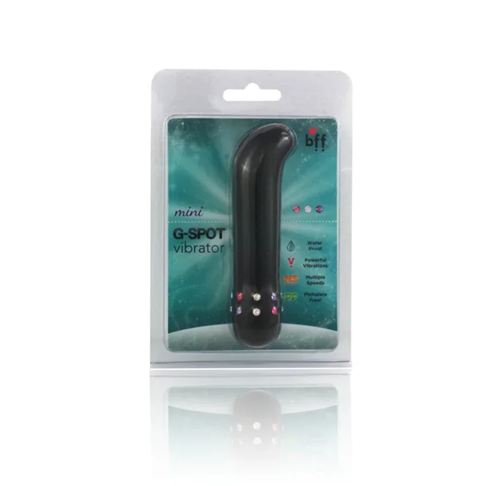 SI Bff Mini Jeweled G-Spot Vibe (Black)