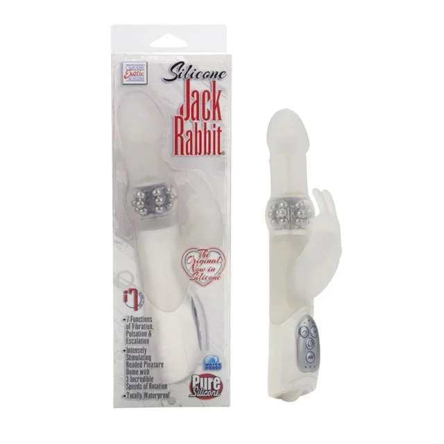 Silicone Jack Rabbit – White