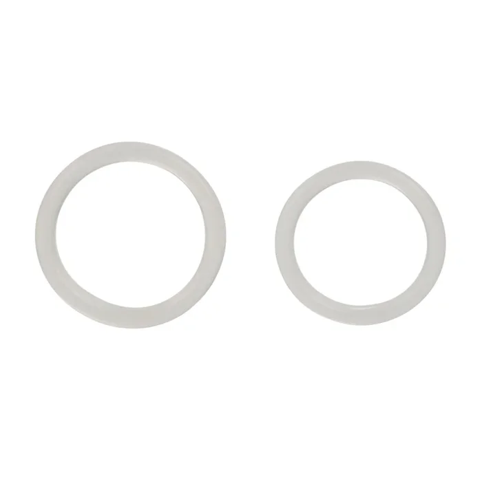 SILICONE RINGS Set of 2 Large and Extra Large Penis Rings – CALEXOTICS