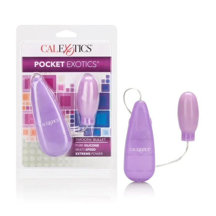 Silicone Slims Vibrating Smooth Bullet – Purple