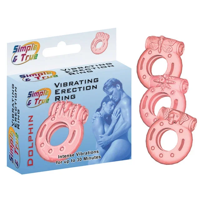 Simple & True Vibrating Erection Ring (Star)