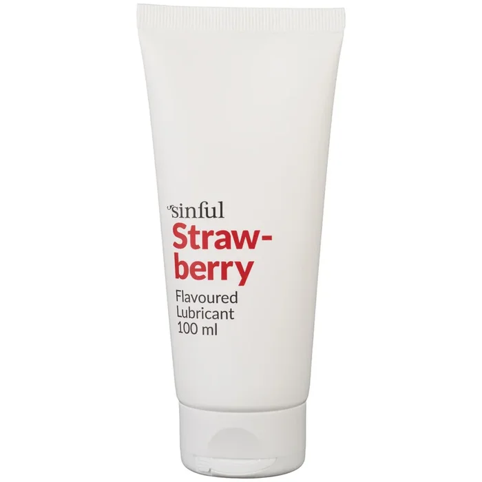 Sinful Strawberry Flavoured Lubricant 100 ml