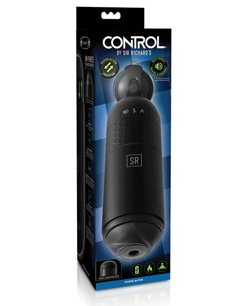 Sir Richards Control Power-bator W/talking & Moaning – Black