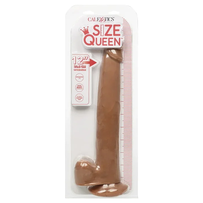 Size Queen-Brown 12″