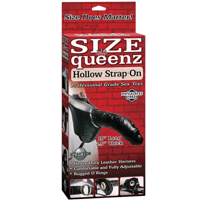 Size Queenz Hollow Strap-On Latex Free