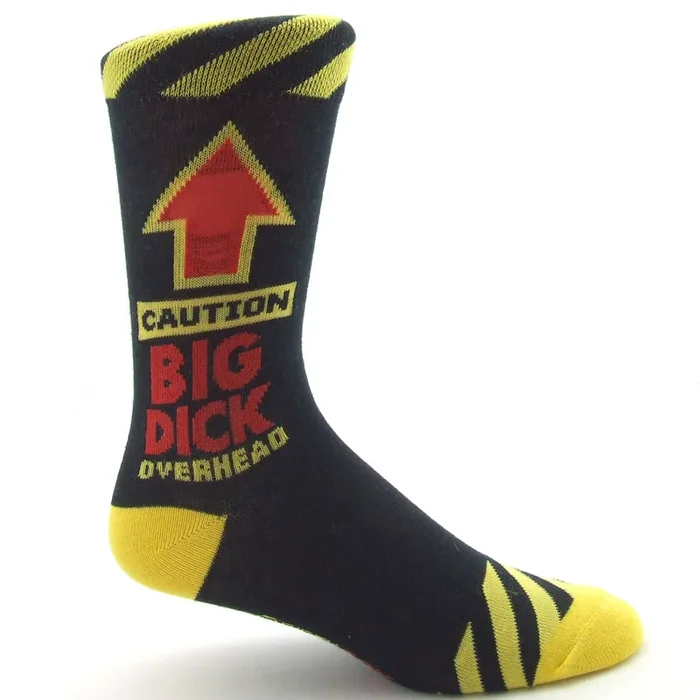 Socks With Attitude – Caution Big Dick