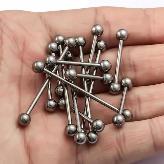 Solid Titanium Barbell Apadravya Jewelry Piercing