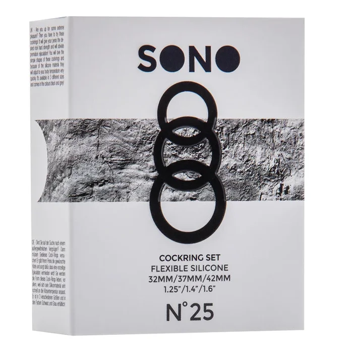 Sono No.25 – Cockring Set – Grey