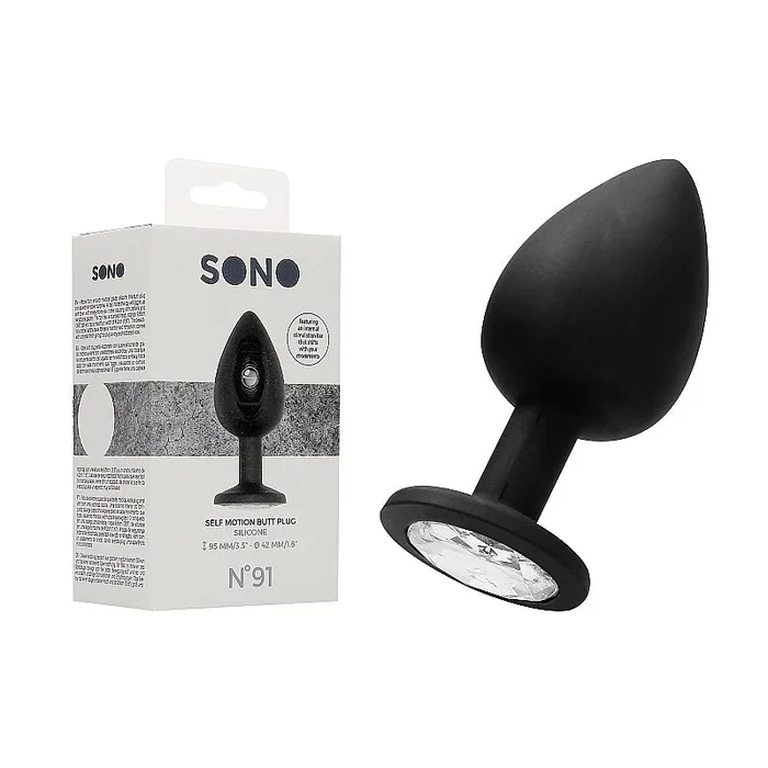 Sono No. 91 – Self Penetrating Butt Plug – Black