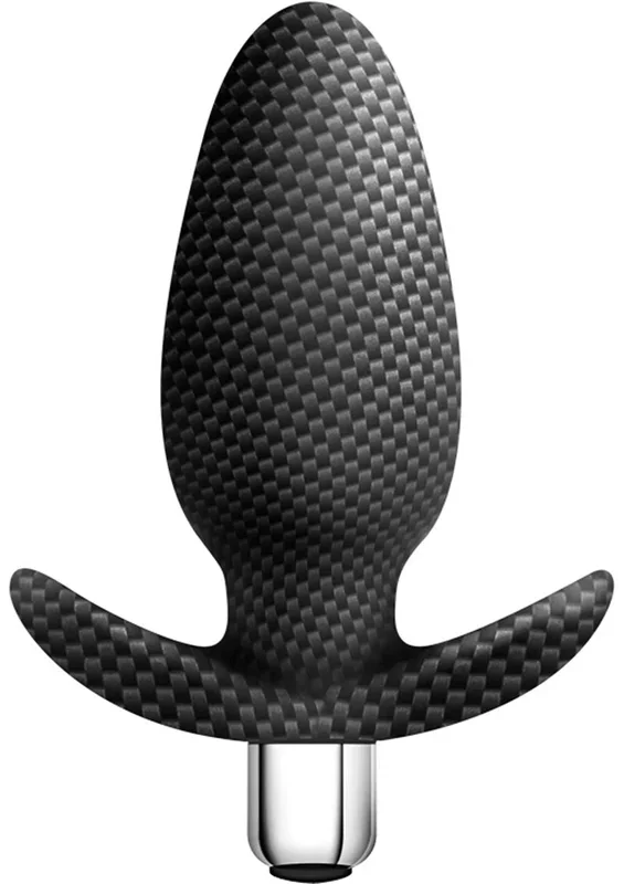 Spark Throttle Av-01 Silicone Butt Plug – Carbon Fiber
