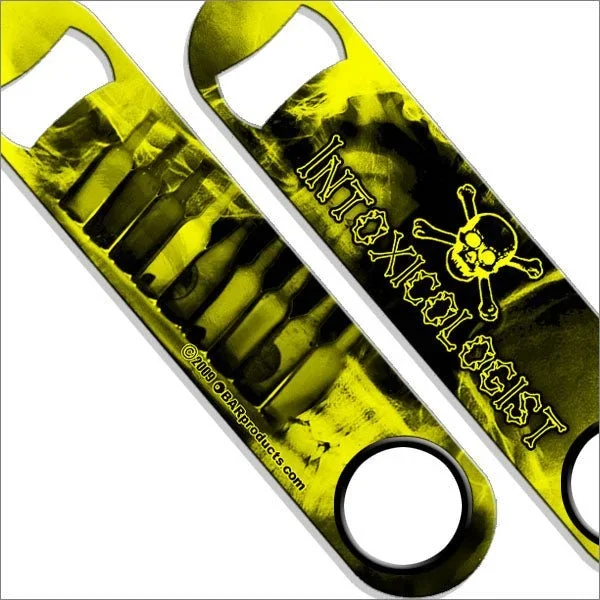 Speed Bottle Opener / Bar Key – Neon Intoxicologist – Color Options