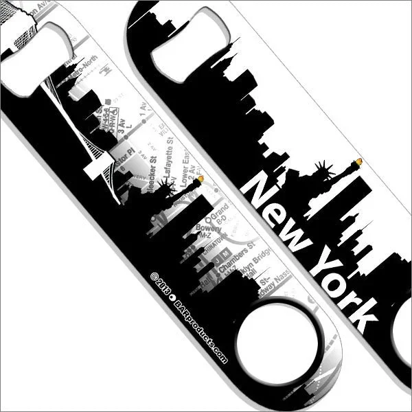 Speed Bottle Opener / Bar Key – New York Skyline
